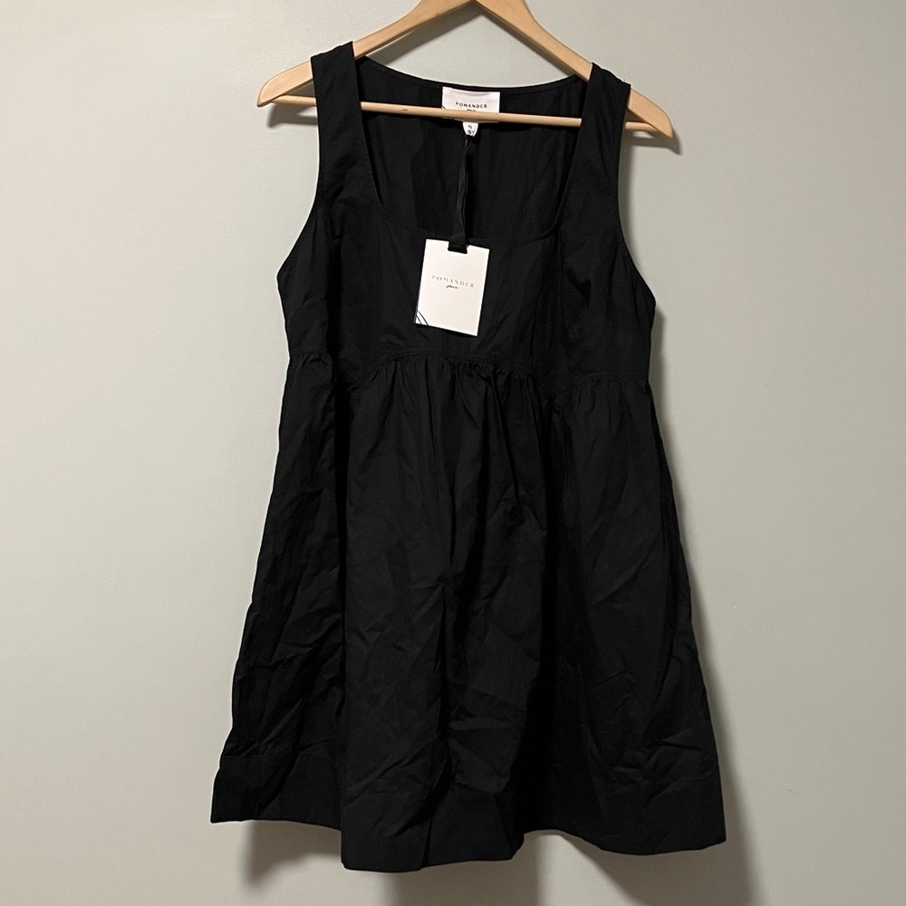 NWT Pomander Place Black Tunic Top
